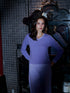 Lavender Contrast Sweatshirt